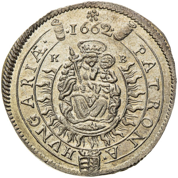 XV Krejcar 1662 - revers