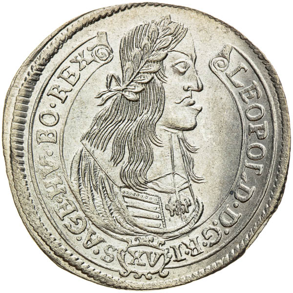 XV Krejcar 1663 - avers
