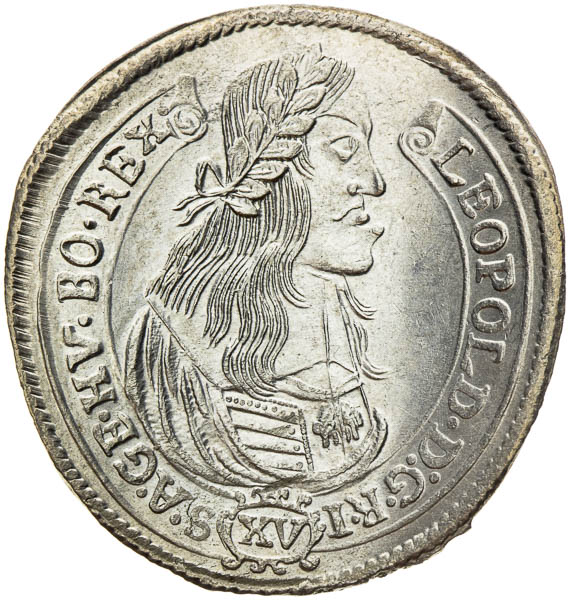 XV Krejcar 1663 - avers