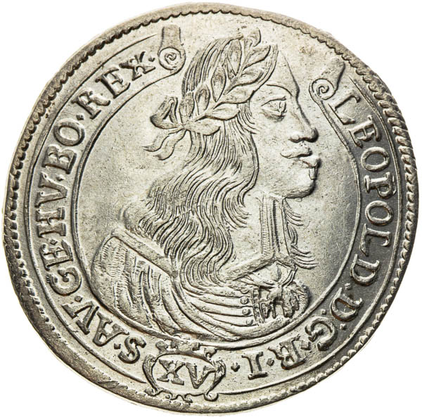 XV Krejcar 1664 - avers