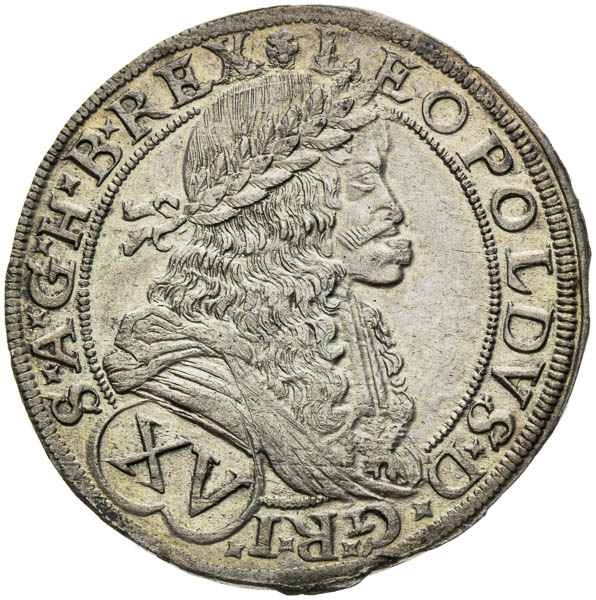 XV Krejcar 1675 - avers