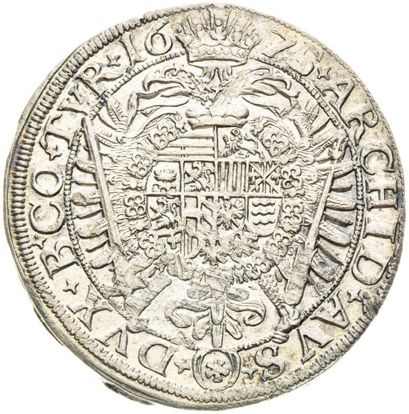 XV Krejcar 1675 - revers
