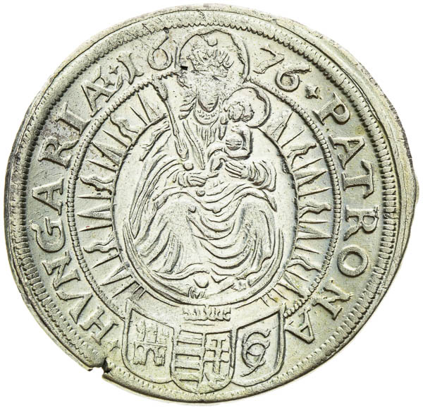 XV Krejcar 1676 - revers