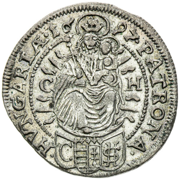 3 Krejcar 1697 - revers