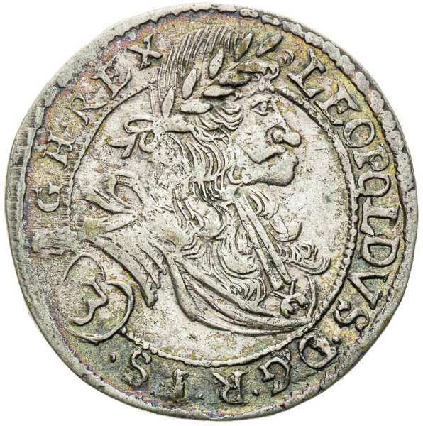 3 Grajciar 1700 - averz
