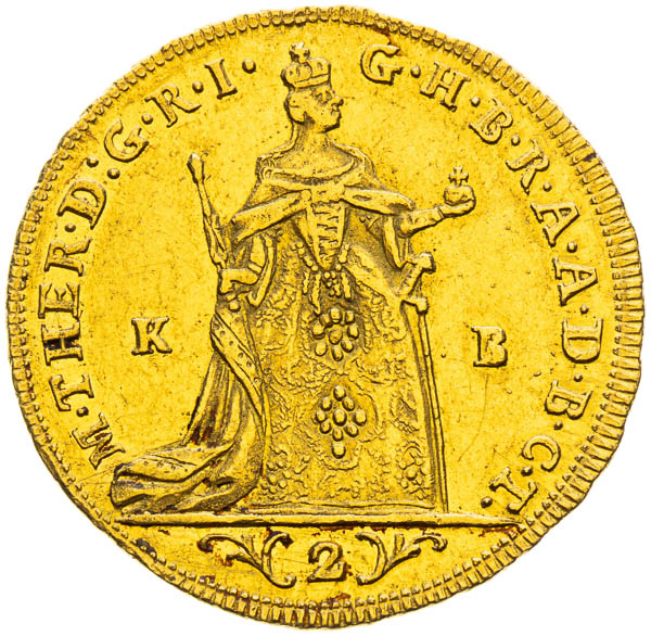 2 Dukát 1765 - avers