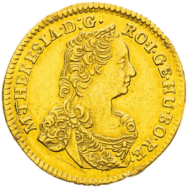 Dukát 1763 - avers