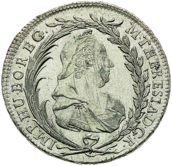 20 Grajciar 1775 - averz