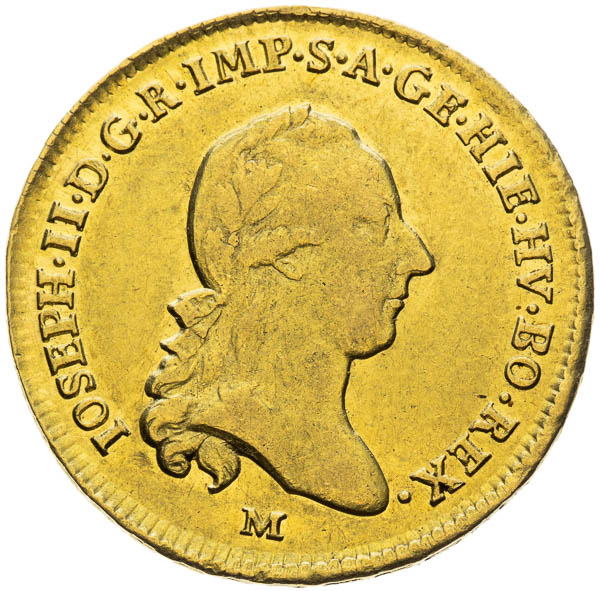 1/2 Sovrano 1787 - avers