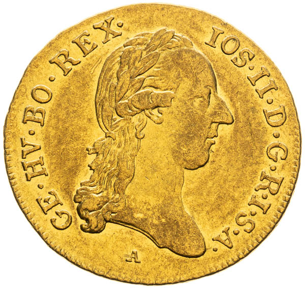 Dukát 1787 - avers