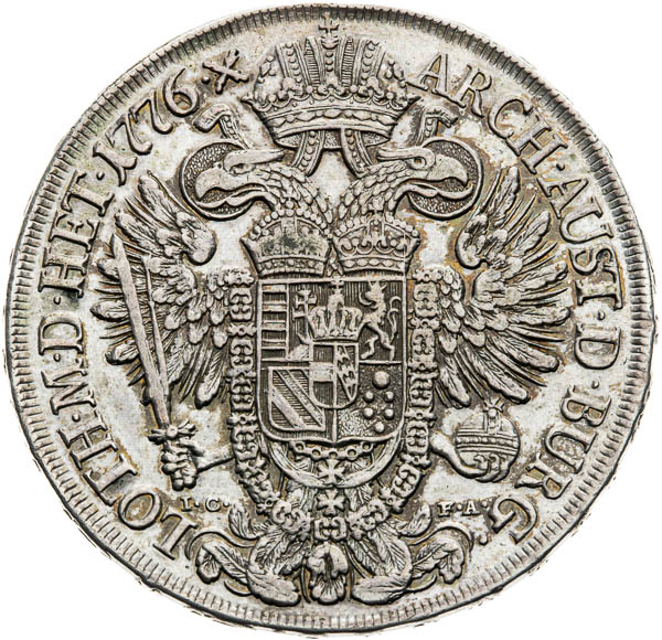 Tolar 1776 - revers