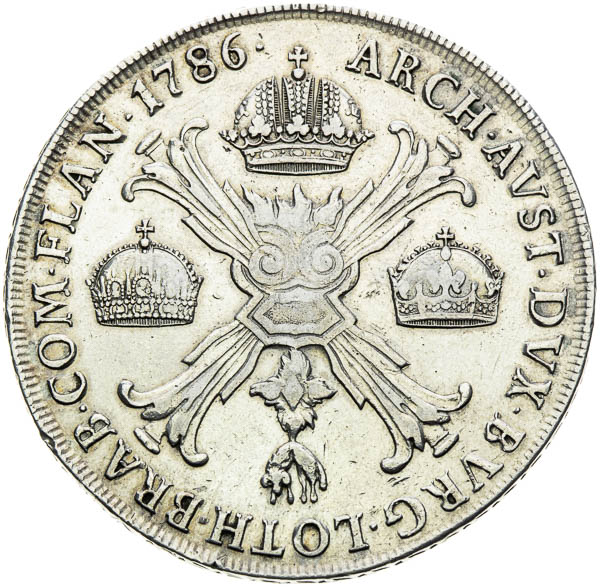 Tolar 1786 - revers