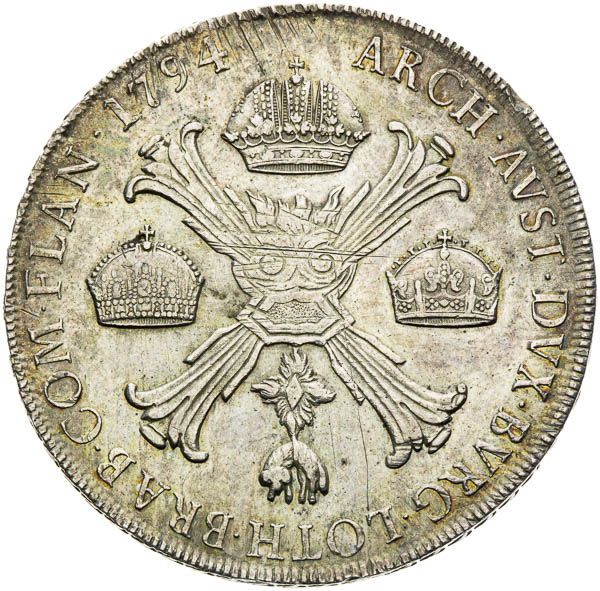 Tolar 1794 - revers
