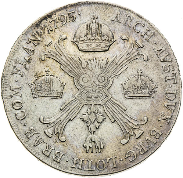 Tolar 1795 - revers