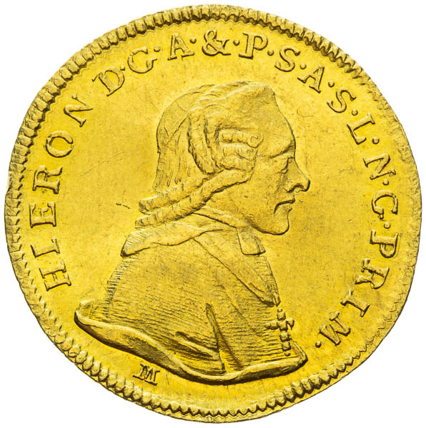 Dukát 1791 - avers
