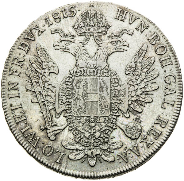 Tolar 1815 - revers