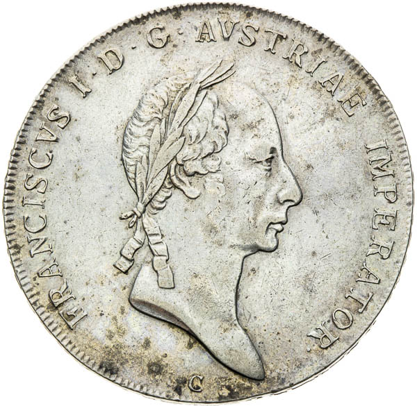 Tolar 1825 - avers