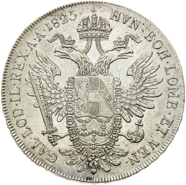 Tolar 1825 - revers