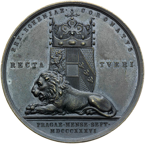 Medaile 1836 - reverz