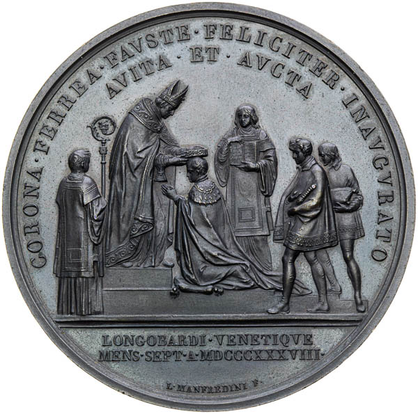 Medaile 1838 - reverz