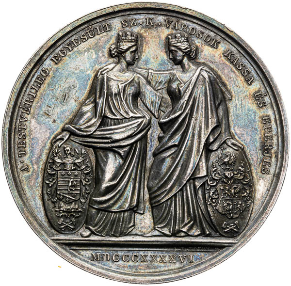 Strieborná medaila 1846 - averz