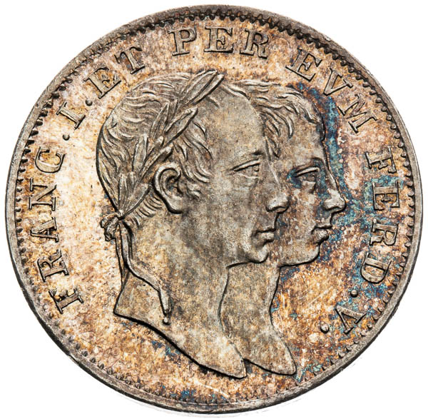 Strieborný žetón 1830 - averz