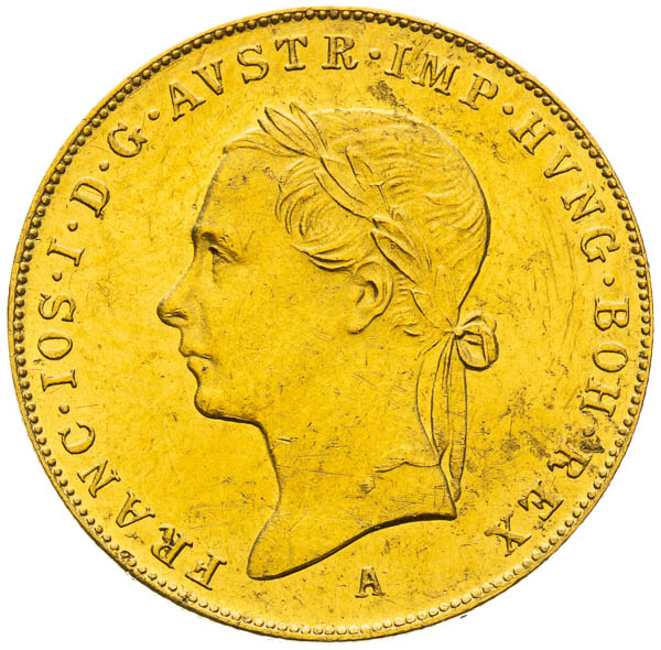Dukát 1848/1898 - averz