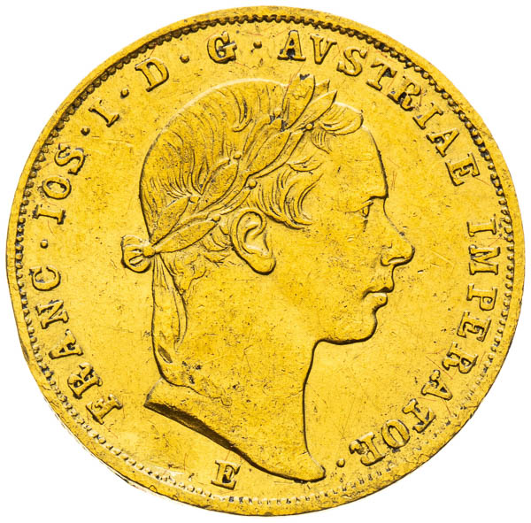 Dukát 1859 - averz