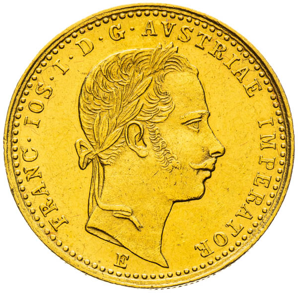 Dukát 1860 - averz