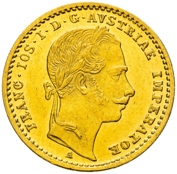 Dukát 1862 - averz
