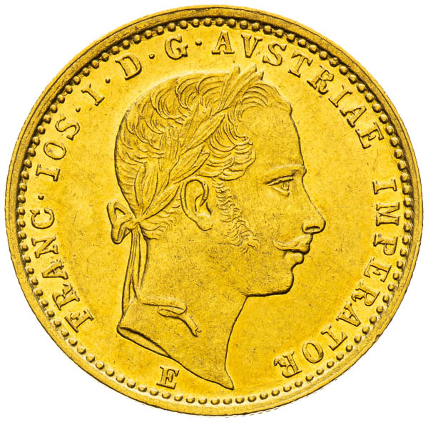 Dukát 1862 - averz