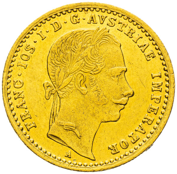 Dukát 1863 - averz