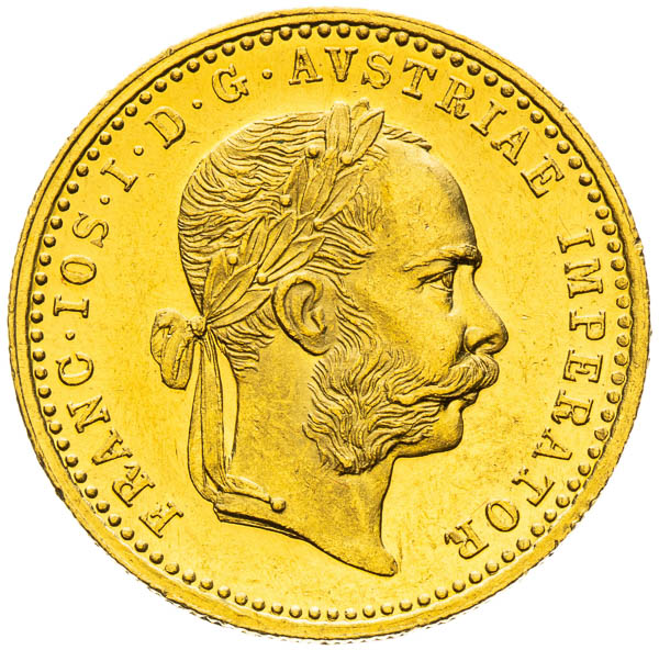 Dukát 1879 - averz