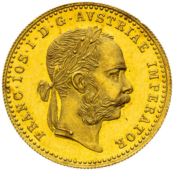 Dukát 1888 - averz