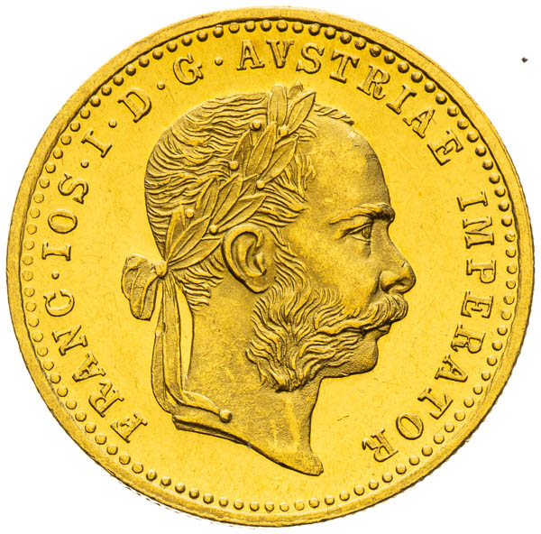 Dukát 1890 - averz