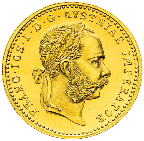 Dukát 1891 - averz
