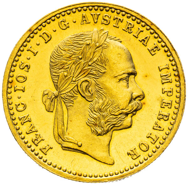 Dukát 1892 - averz