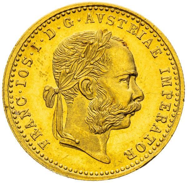 Dukát 1893 - averz