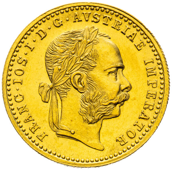 Dukát 1894 - averz