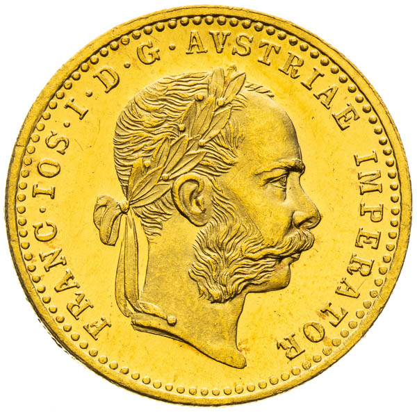 Dukát 1895 - averz