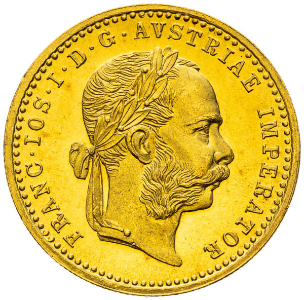Dukát 1896 - averz