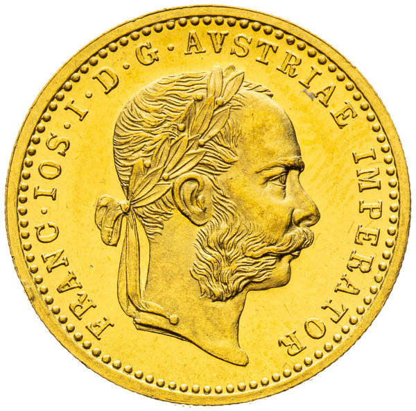 Dukát 1897 - averz