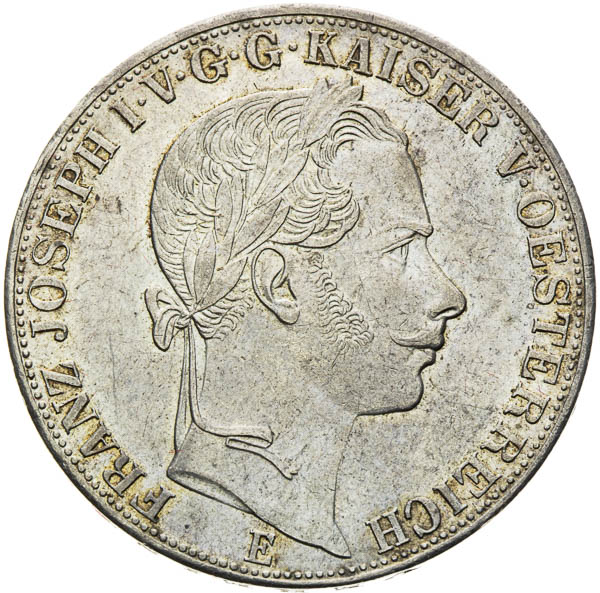 Spolkový toliar 1863 - averz