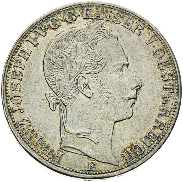 Spolkový toliar 1865 - averz