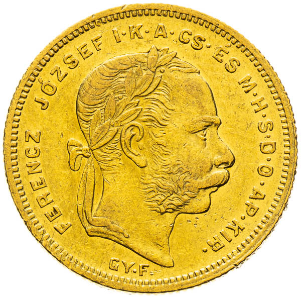 8 Zlatník 1871 - avers