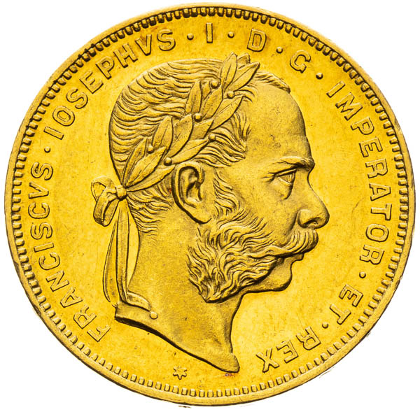 8 Zlatník 1871 - avers