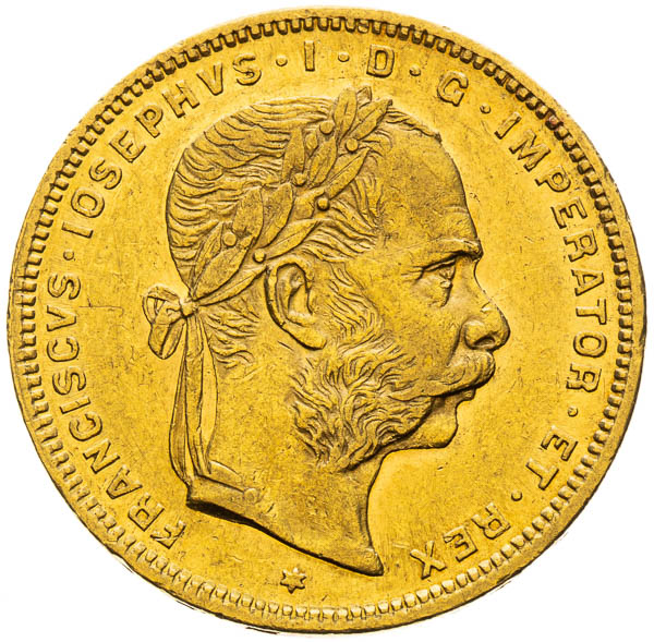 8 Zlatník 1873 - avers