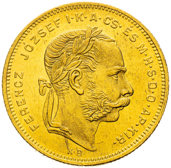 8 Zlatník 1876 - avers