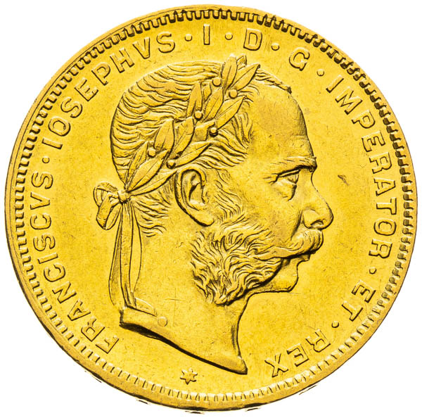 8 Zlatník 1876 - avers