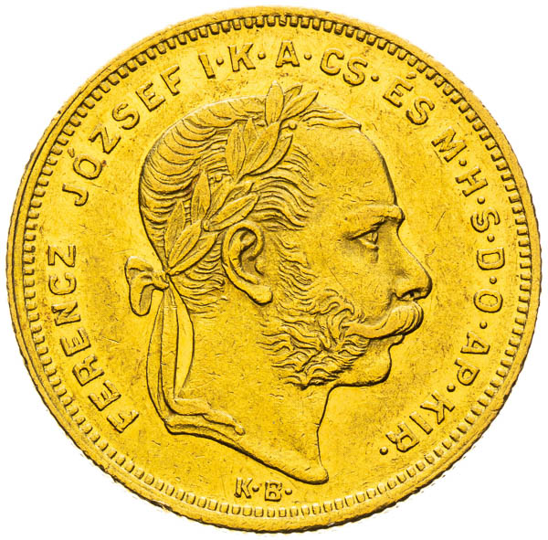 8 Zlatník 1877 - avers